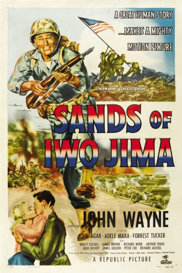  Пески Иво Джимы смотреть онлайн (1949) 