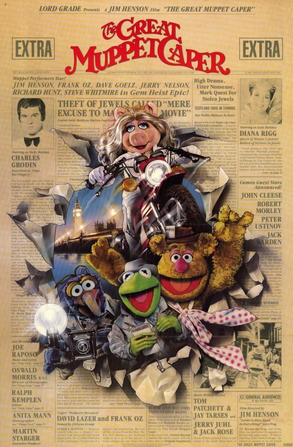  Большое ограбление Маппетов смотреть онлайн (1981) 
