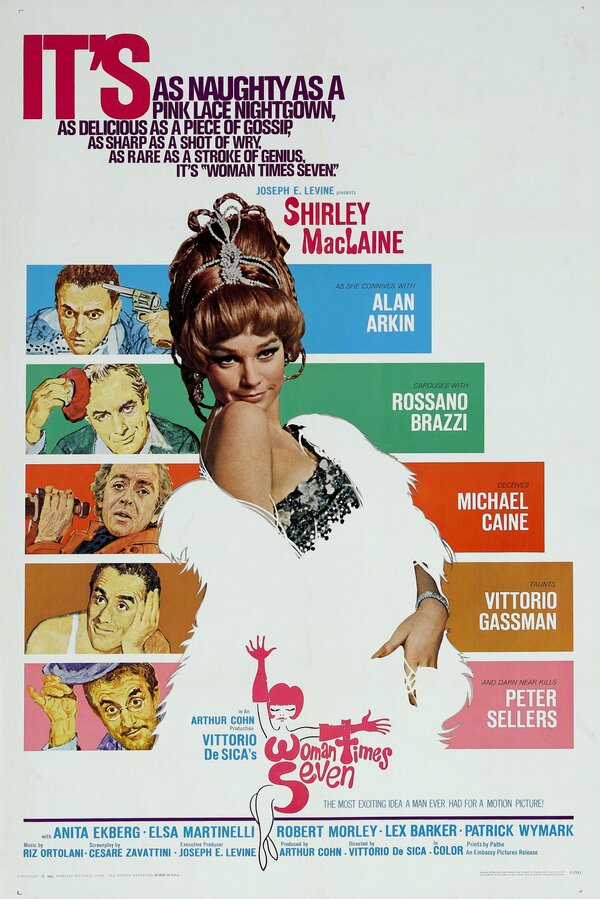  Семь раз женщина смотреть онлайн (1967) 
