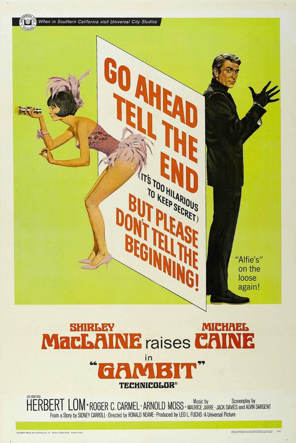  Гамбит смотреть онлайн (1966) 