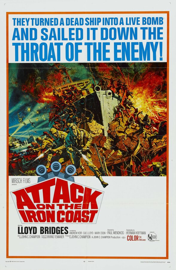  Штурм железного побережья смотреть онлайн (1968) 